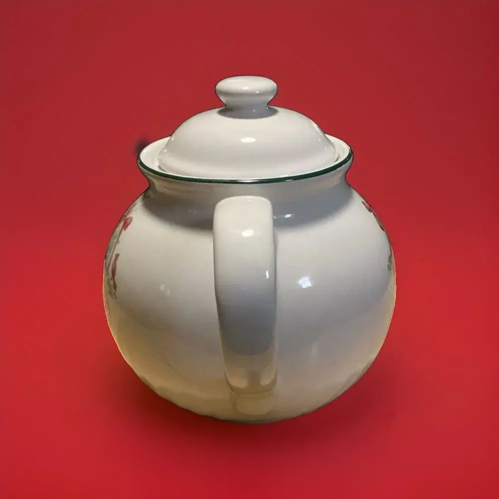 Corelle Coordinates Stoneware Holiday Tea Pot